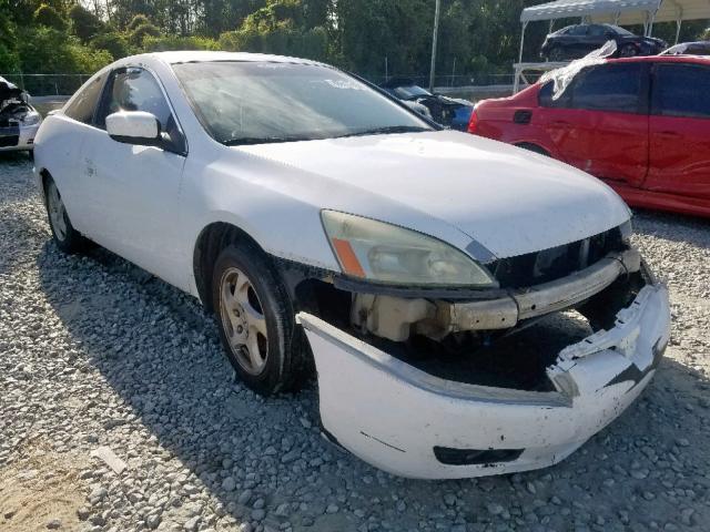 1HGCM82233A034268 - 2003 HONDA ACCORD LX WHITE photo 1