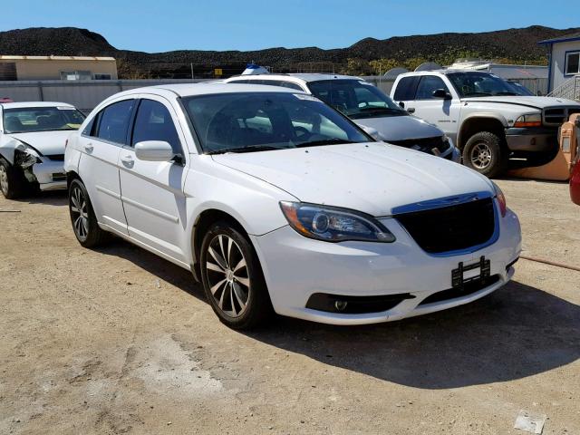 1C3CCBBG0CN249534 - 2012 CHRYSLER 200 TOURIN WHITE photo 1