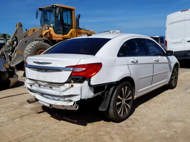 1C3CCBBG0CN249534 - 2012 CHRYSLER 200 TOURIN WHITE photo 4