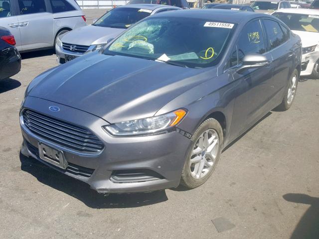 3FA6P0H71DR363037 - 2013 FORD FUSION SE GRAY photo 2