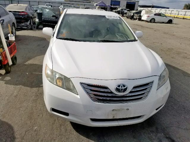 JTNBB46K683048319 - 2008 TOYOTA CAMRY HYBR WHITE photo 9