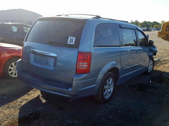 2A4RR5D1XAR285692 - 2010 CHRYSLER TOWN & COU BLUE photo 4