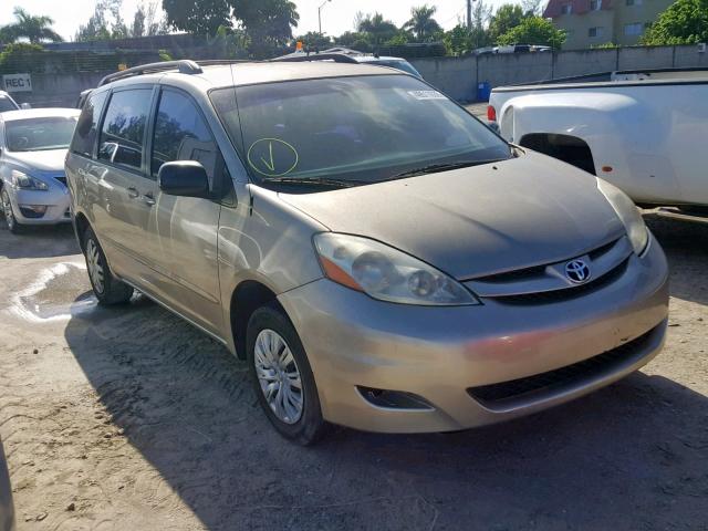 5TDZK23C28S158898 - 2008 TOYOTA SIENNA CE GOLD photo 1