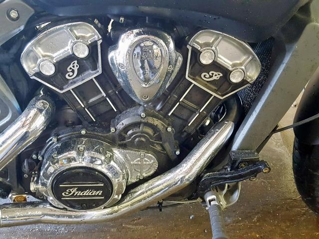 56KMSA003F3100578 - 2015 INDIAN MOTORCYCLE CO. SCOUT ABS BLACK photo 7