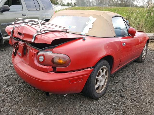 JM1NA3535R0519212 - 1994 MAZDA MX-5 MIATA RED photo 4