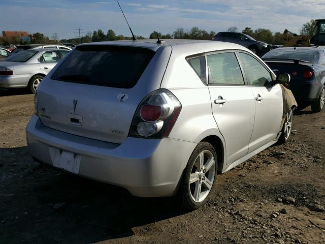 5Y2SP67079Z430789 - 2009 PONTIAC VIBE SILVER photo 4