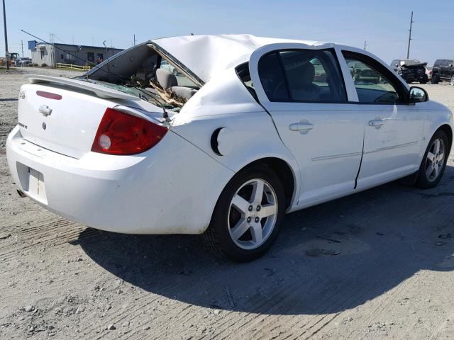 1G1AL55F567761332 - 2006 CHEVROLET COBALT LT WHITE photo 4