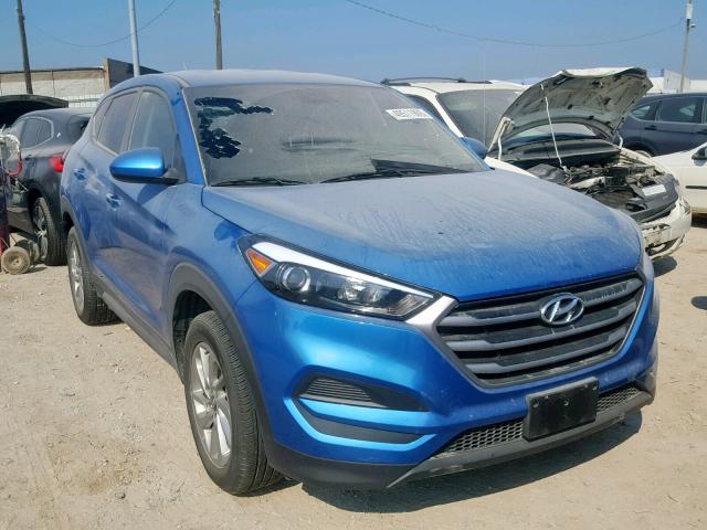 KM8J2CA44JU616050 - 2018 HYUNDAI TUCSON SE BLUE photo 1