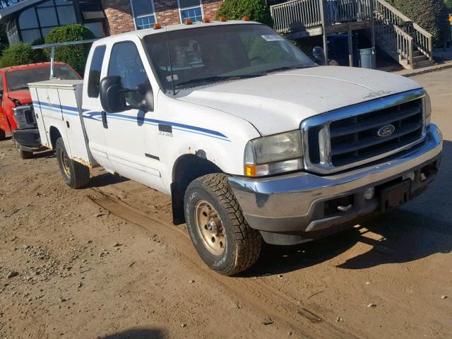 1FTSX31FX2EC05744 - 2002 FORD F350 SRW S WHITE photo 1