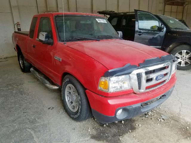 1FTLR4FE2BPB14654 - 2011 FORD RANGER SUP RED photo 1