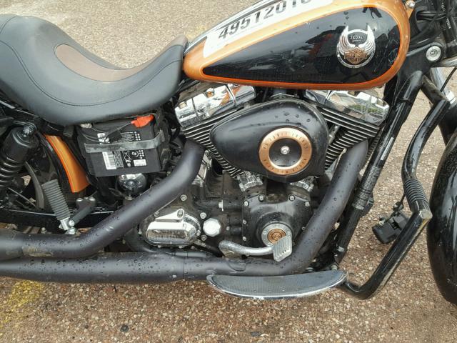 1HD1GN4448K309334 - 2008 HARLEY-DAVIDSON FXDL 105TH ORANGE photo 7