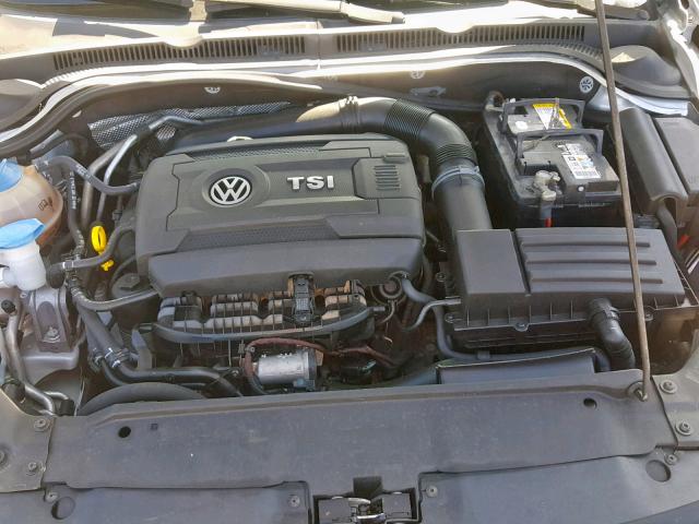 3VWD17AJ8EM256693 - 2014 VOLKSWAGEN JETTA SE SILVER photo 7