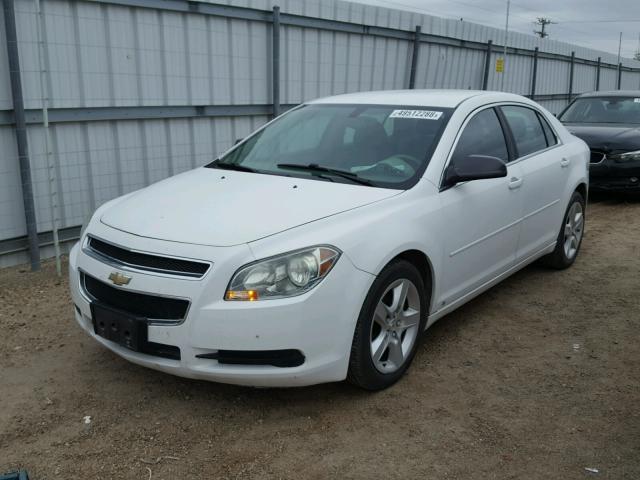 1G1ZB5EB0A4125012 - 2010 CHEVROLET MALIBU LS 白色 照片 2