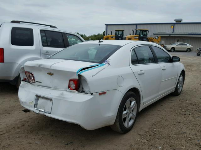 1G1ZB5EB0A4125012 - 2010 CHEVROLET MALIBU LS 白色 照片 4