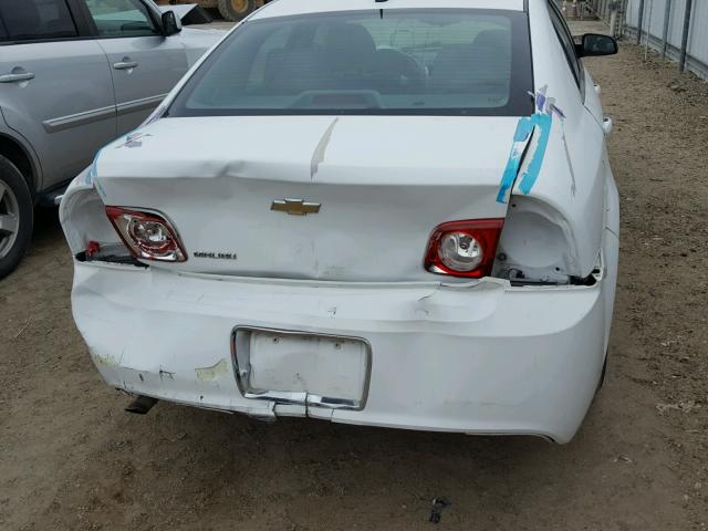1G1ZB5EB0A4125012 - 2010 CHEVROLET MALIBU LS 白色 照片 9