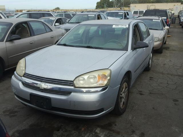 1G1ZS52F54F145370 - 2004 CHEVROLET MALIBU GRAY photo 2