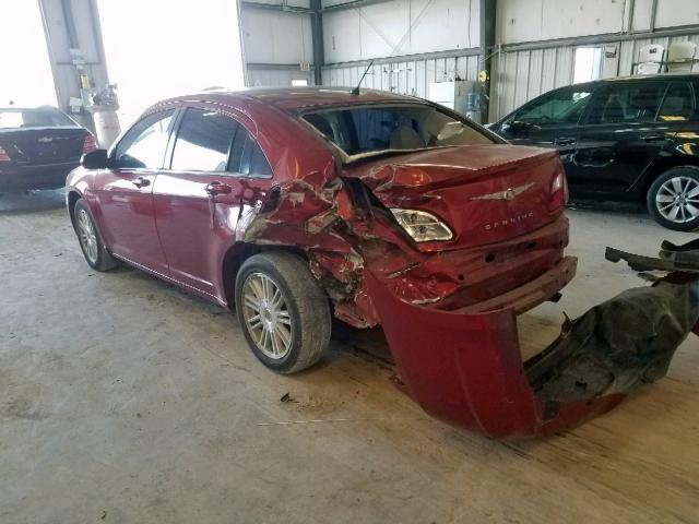 1C3LC56K87N546914 - 2007 CHRYSLER SEBRING TO RED photo 3