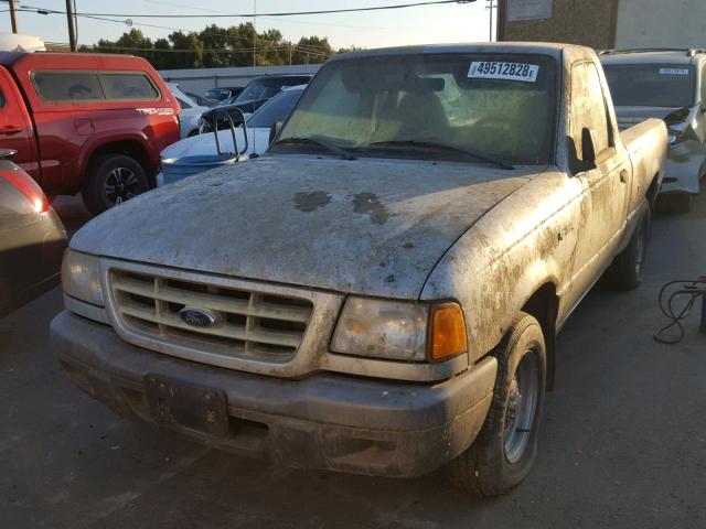 1FTYR10D72PB54183 - 2002 FORD RANGER SILVER photo 2