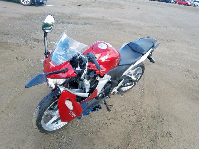 MLHMC4108C5202054 - 2012 HONDA CBR250 R RED photo 2