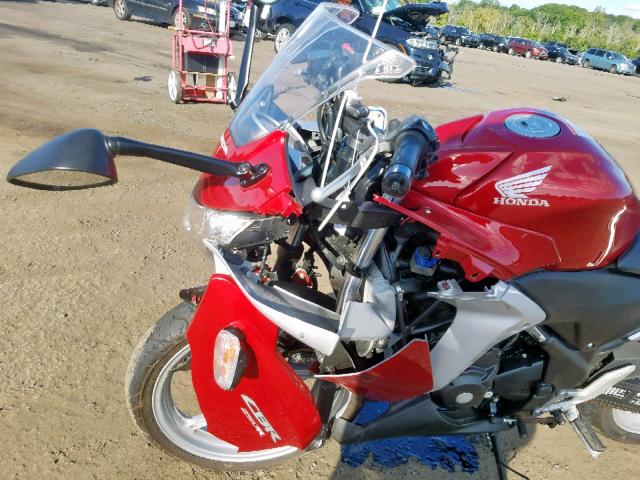 MLHMC4108C5202054 - 2012 HONDA CBR250 R RED photo 9