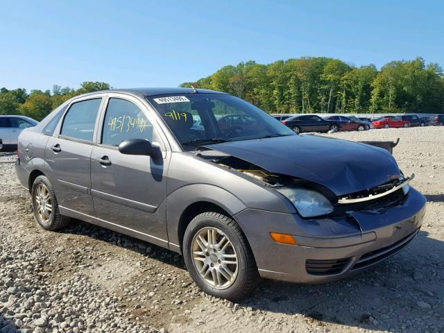 1FAFP34N87W319799 - 2007 FORD FOCUS ZX4 GRAY photo 1