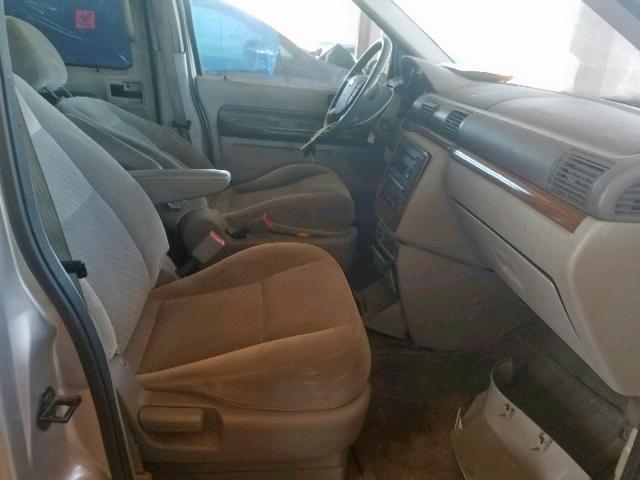 2FMZA52285BA68984 - 2005 FORD FREESTAR S SILVER photo 5