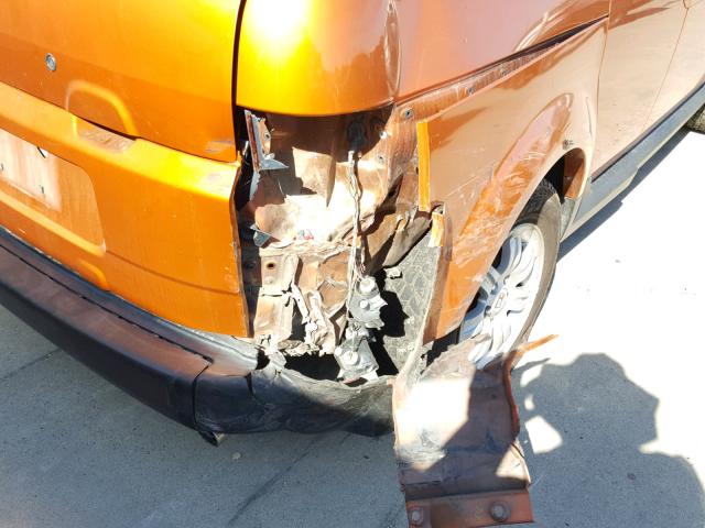 5J6YH18787L006487 - 2007 HONDA ELEMENT EX ORANGE photo 9