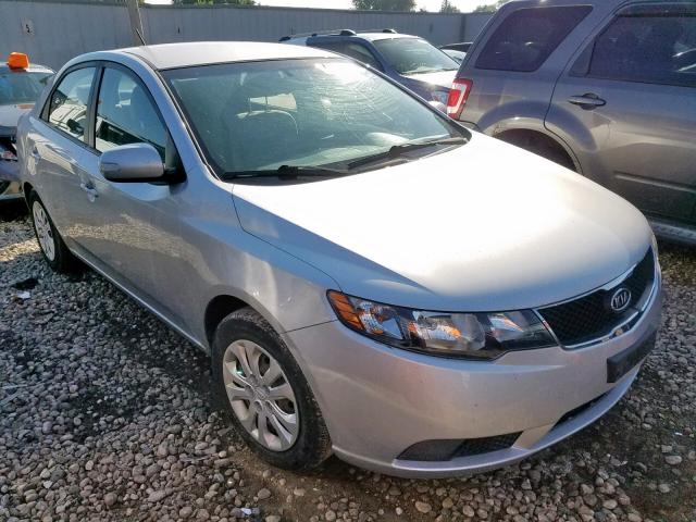 KNAFU4A28A5307066 - 2010 KIA FORTE EX SILVER photo 1