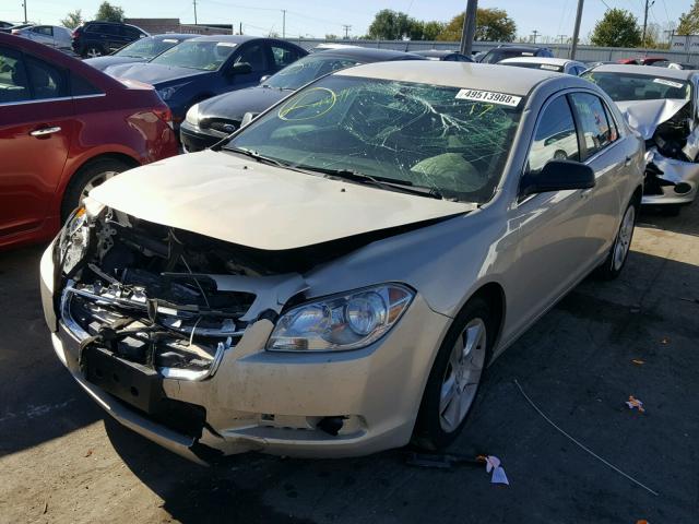 1G1ZA5EU5BF362511 - 2011 CHEVROLET MALIBU LS 棕色 照片 2