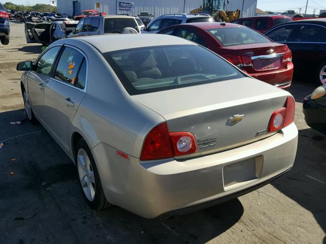 1G1ZA5EU5BF362511 - 2011 CHEVROLET MALIBU LS 棕色 照片 3