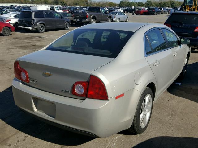 1G1ZA5EU5BF362511 - 2011 CHEVROLET MALIBU LS 棕色 照片 4