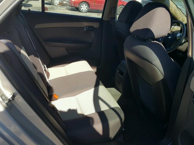 1G1ZA5EU5BF362511 - 2011 CHEVROLET MALIBU LS 棕色 照片 6