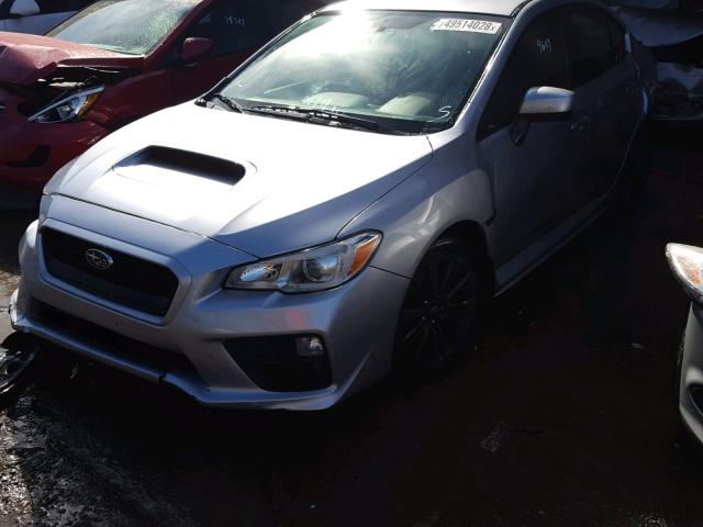 JF1VA1A62F9820229 - 2015 SUBARU WRX SILVER photo 2