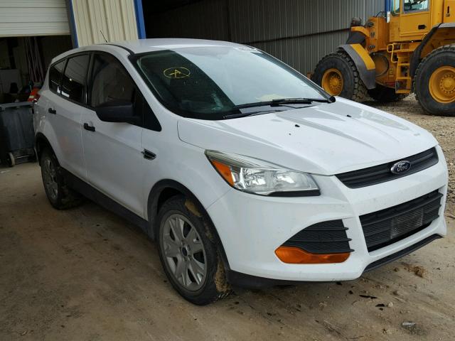 1FMCU0F75EUA92613 - 2014 FORD ESCAPE S WHITE photo 1