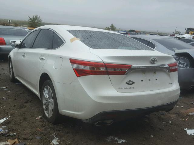 4T1BK1EB1DU031870 - 2013 TOYOTA AVALON BAS WHITE photo 3