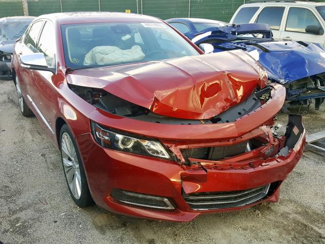 2G1155S38E9252515 - 2014 CHEVROLET IMPALA LTZ RED photo 1