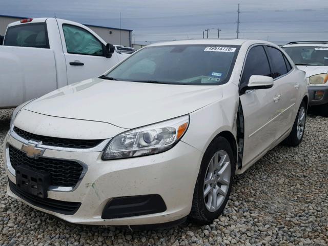 1G11C5SLXEF215446 - 2014 CHEVROLET MALIBU 1LT WHITE photo 2