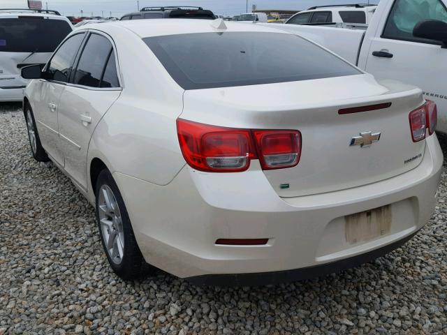 1G11C5SLXEF215446 - 2014 CHEVROLET MALIBU 1LT WHITE photo 3