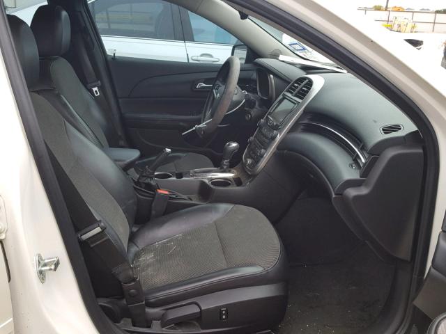 1G11C5SLXEF215446 - 2014 CHEVROLET MALIBU 1LT WHITE photo 5