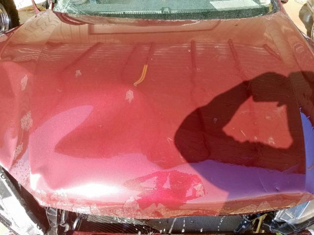 1HGCR2F89EA131023 - 2014 HONDA ACCORD EXL RED photo 7