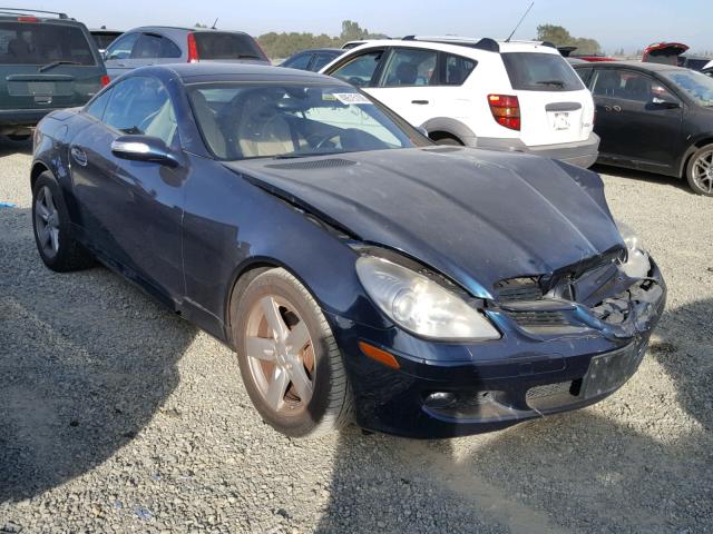 WDBWK54F66F119109 - 2006 MERCEDES-BENZ SLK 280 BLUE photo 1