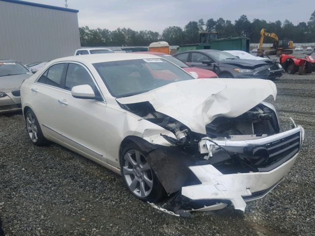 1G6AA5RX6E0148310 - 2014 CADILLAC ATS WHITE photo 1