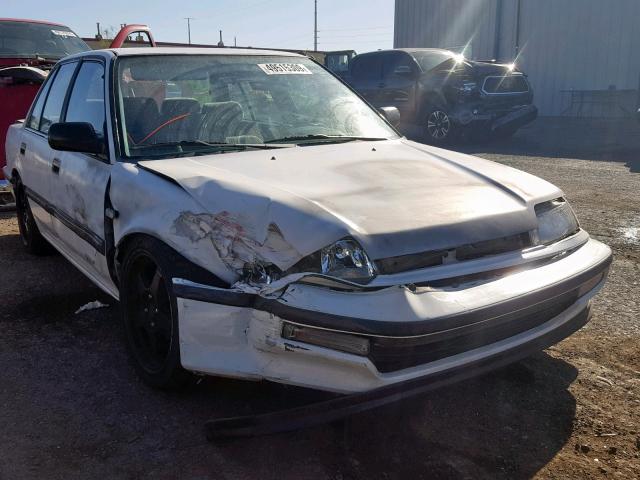 1HGED3542ML066269 - 1991 HONDA CIVIC DX WHITE photo 1