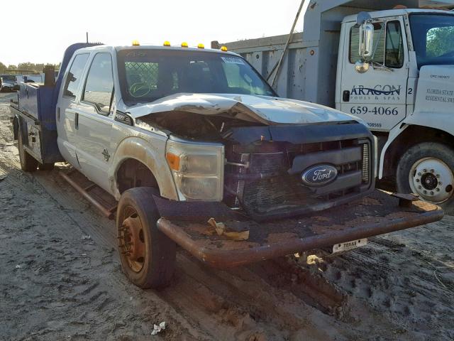 1FD0W5GT3FEA53441 - 2015 FORD F550 SUPER WHITE photo 1