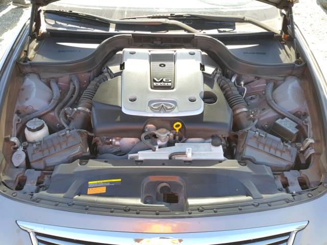 JN1CV6AP2CM623343 - 2012 INFINITI G37 BASE GRAY photo 7