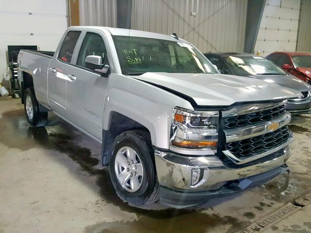 1GCVKREH6JZ360681 - 2018 CHEVROLET SILVERADO SILVER photo 1