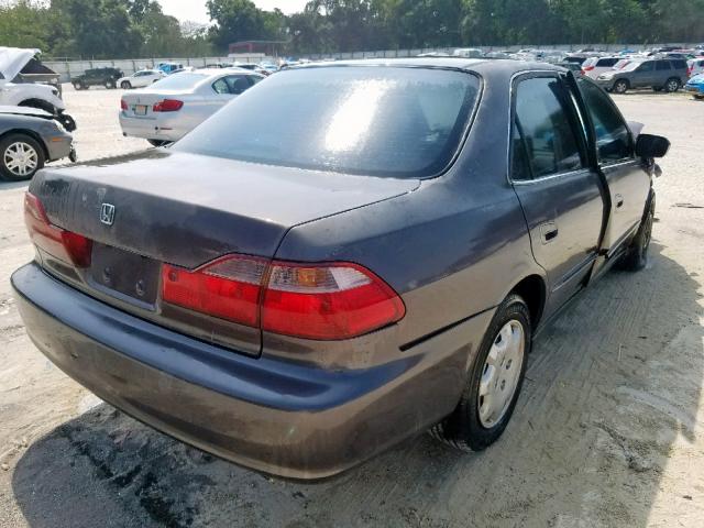 1HGCG5544WA159464 - 1998 HONDA ACCORD LX BROWN photo 4