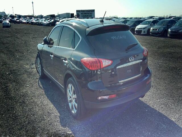 JN1AJ0HR1AM756437 - 2010 INFINITI EX35 BASE BLACK photo 3