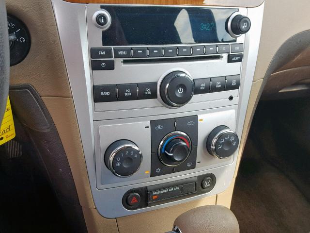 1G1ZC5EB7AF272767 - 2010 CHEVROLET MALIBU 1LT 棕色 照片 9