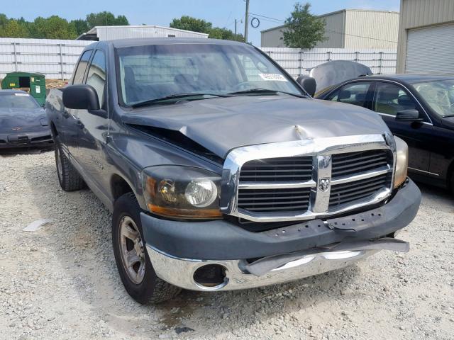 1D7HA18K56J159276 - 2006 DODGE RAM 1500 S GRAY photo 1